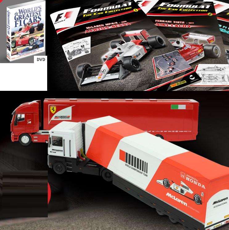 Panini Formula One F1 - The Car Collection 60 Models 1:43  Scale