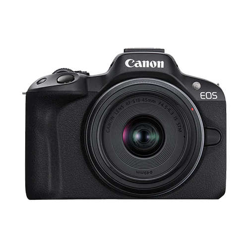 CANON EOS R50 MIRRORLESS CAMERA WITH RF 18-45MM LENS