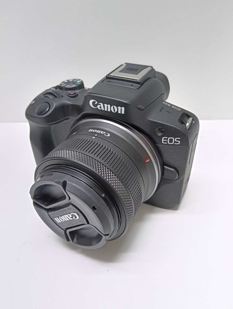 CANON EOS R50 MIRRORLESS CAMERA WITH RF 18-45MM LENS
