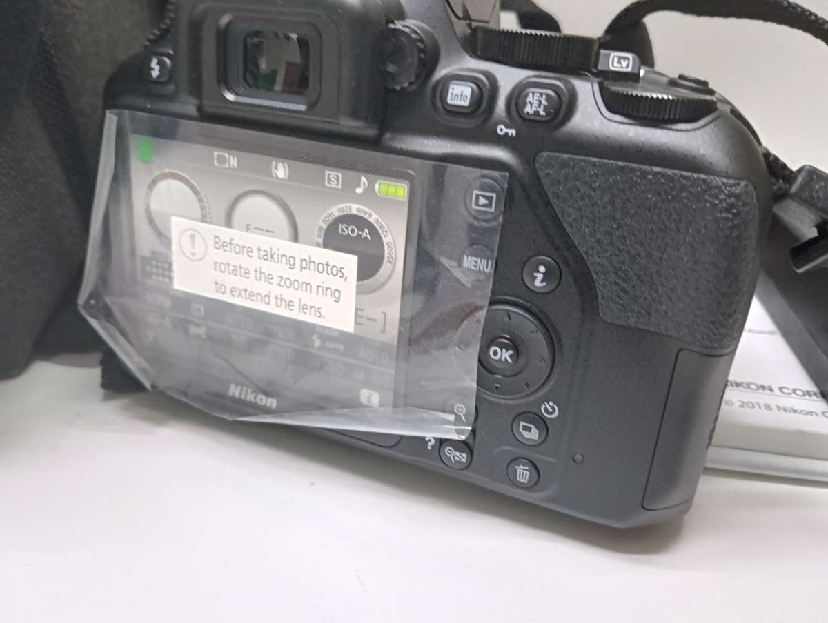 Nikon D3500, 24.2 Mpx Dslr Camera-18-55mm Dx lens