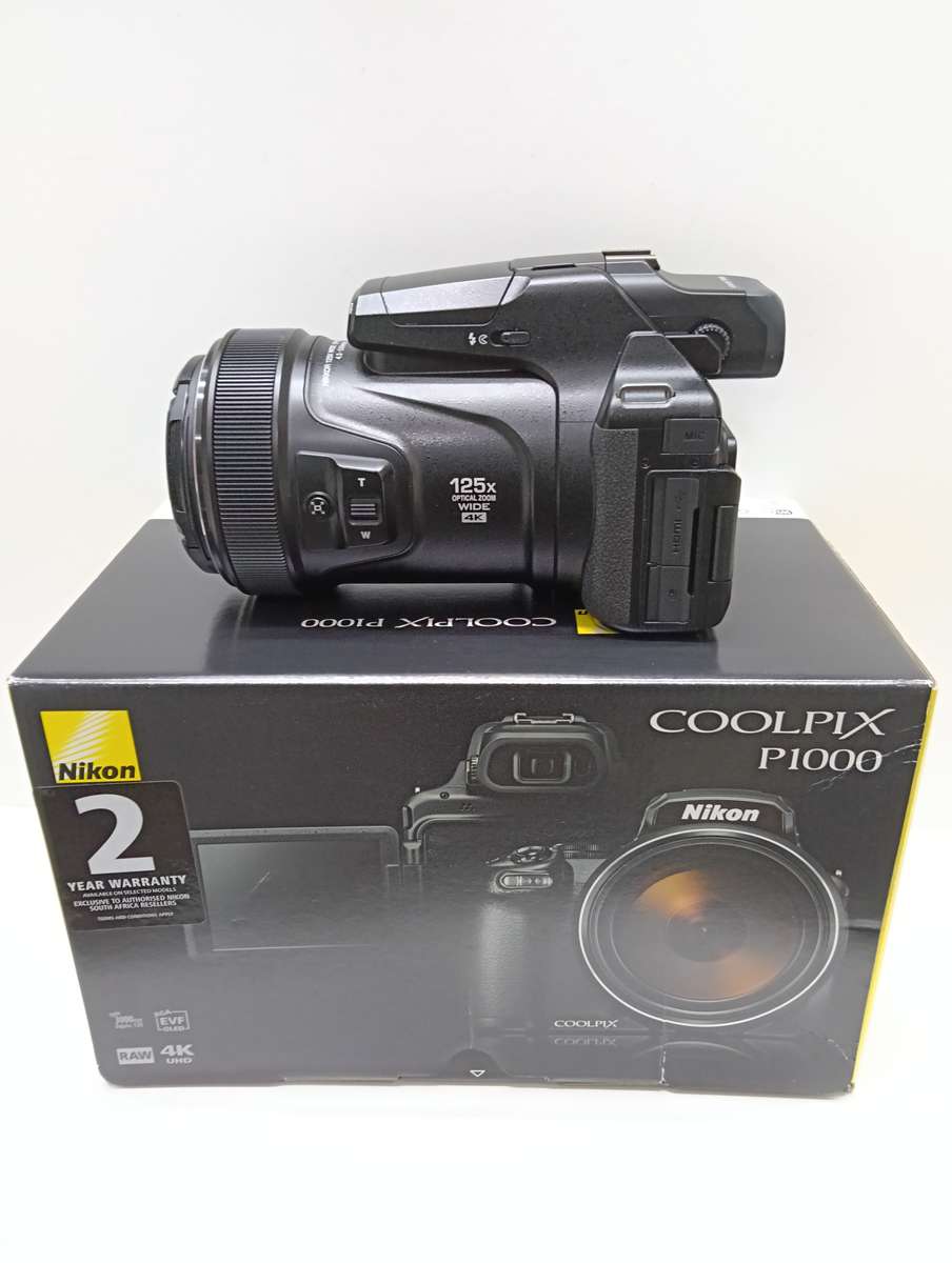 Nikon powershot P1000, 4K Camera