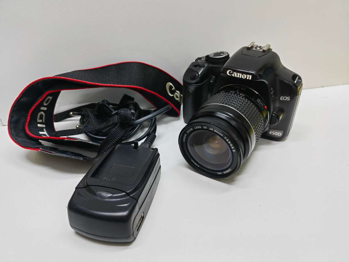 Canon EOS 450D Dslr Camera with 28-80mm lens