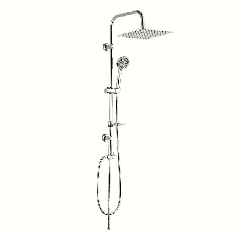 37-Inch Shower Head Combo, 8-Inch High-Pressure Rainfall Showerhead with Handheld Sprayer, Multi-Fun