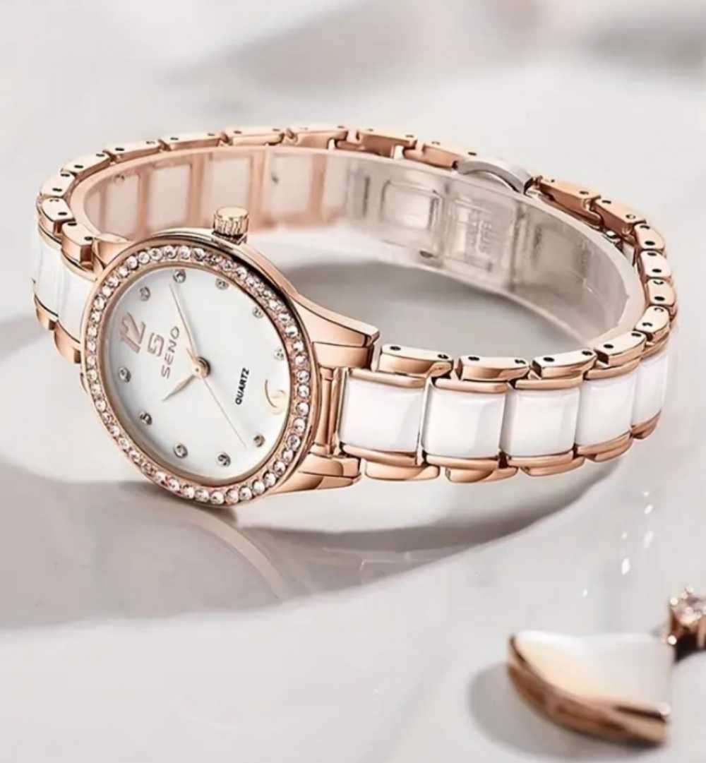 SENO elegant women's quartz watch