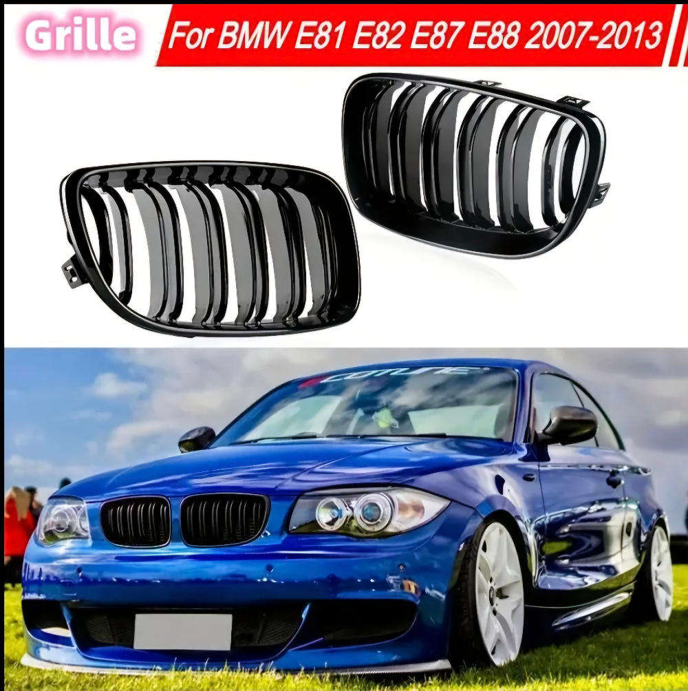 BMW 1 SERIES DOUBLE SLAT GRILLES FOR E81 E82 E87 E88