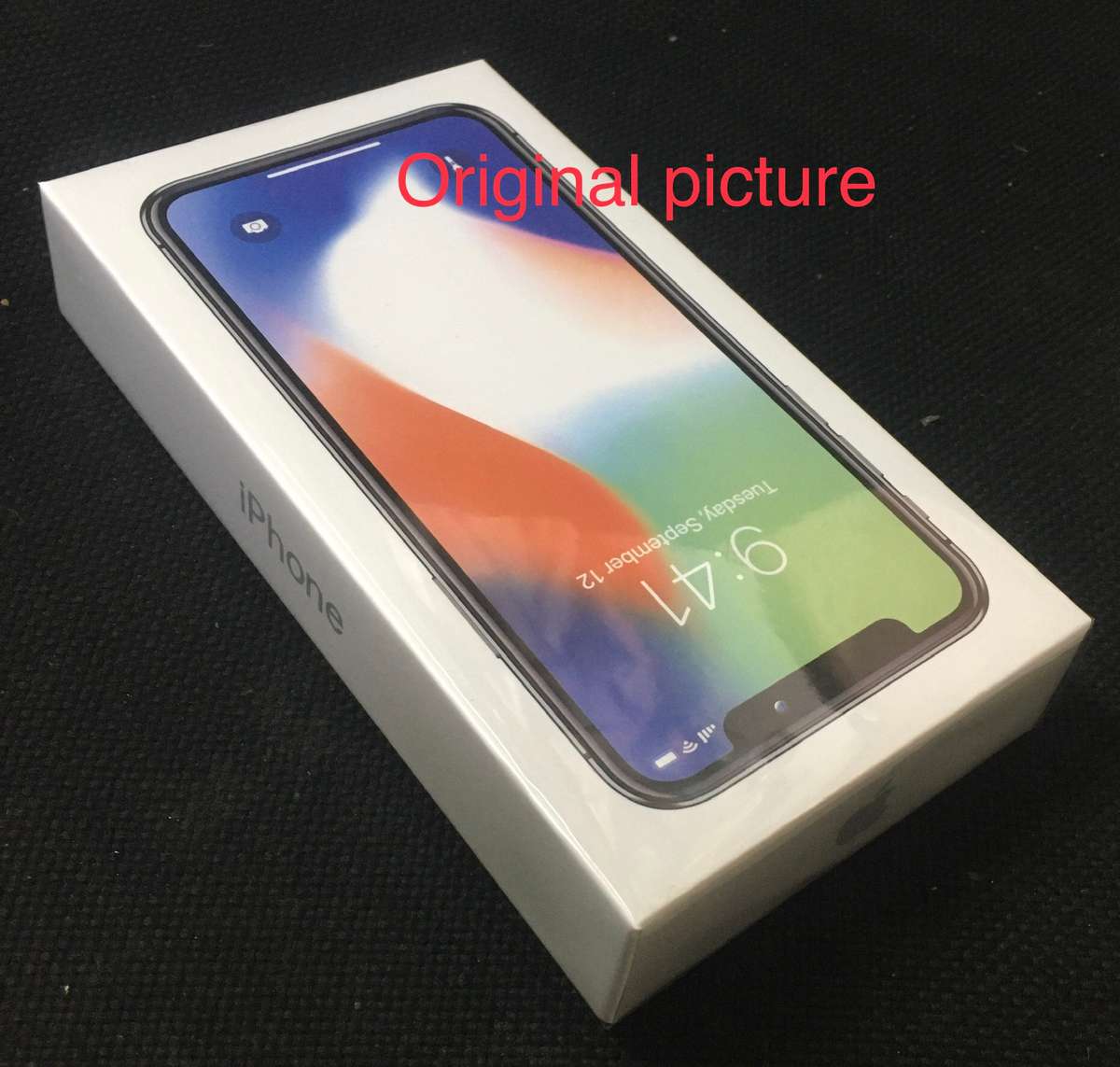 IPHONE X !!! 64GB !!! COLOR Silver !!! (New Sealed Box )