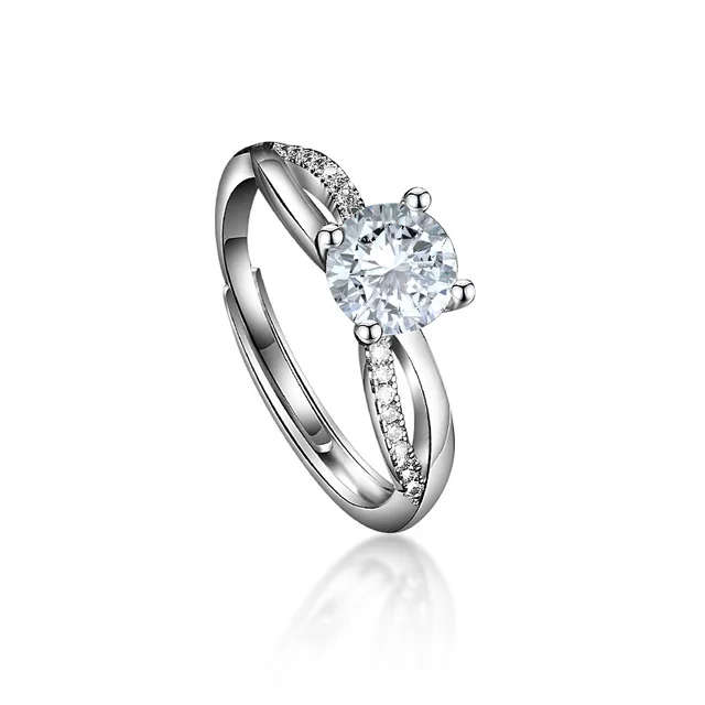 Engagement Ring with Certificate of Authenticity