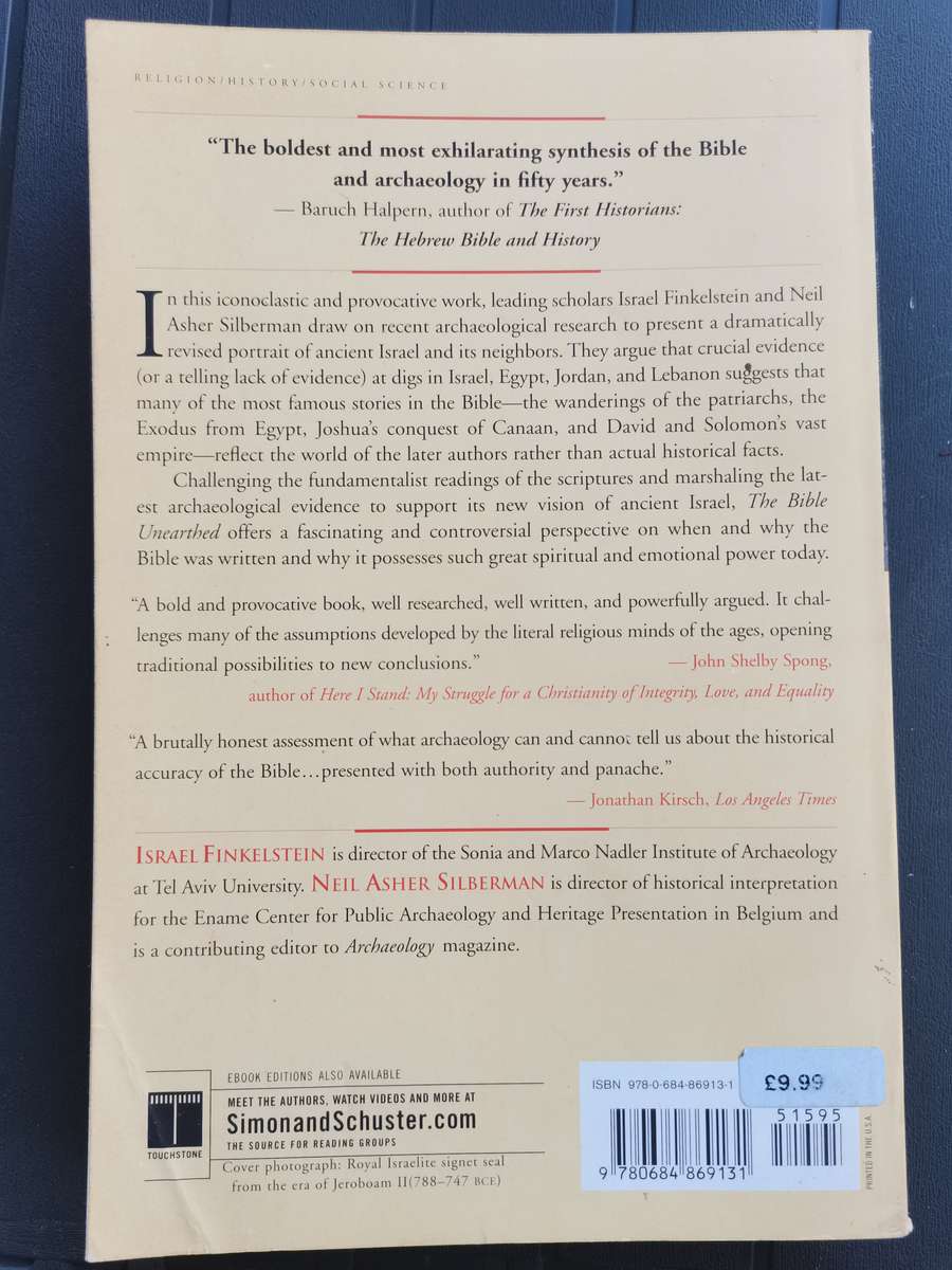 The Bible Unearthed