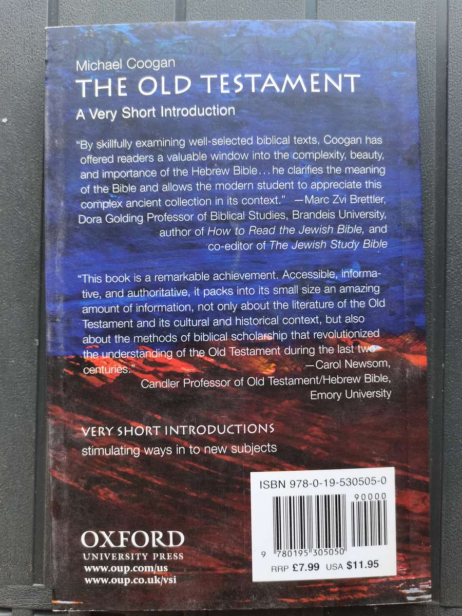 The Old Testament A very short introduction
