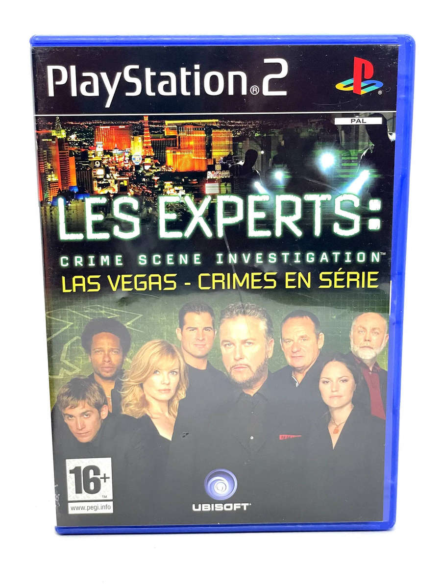 CSI Crime Scene Investigation PS2 Manual 3 Dimensions of Murder PS2 Complete Cib