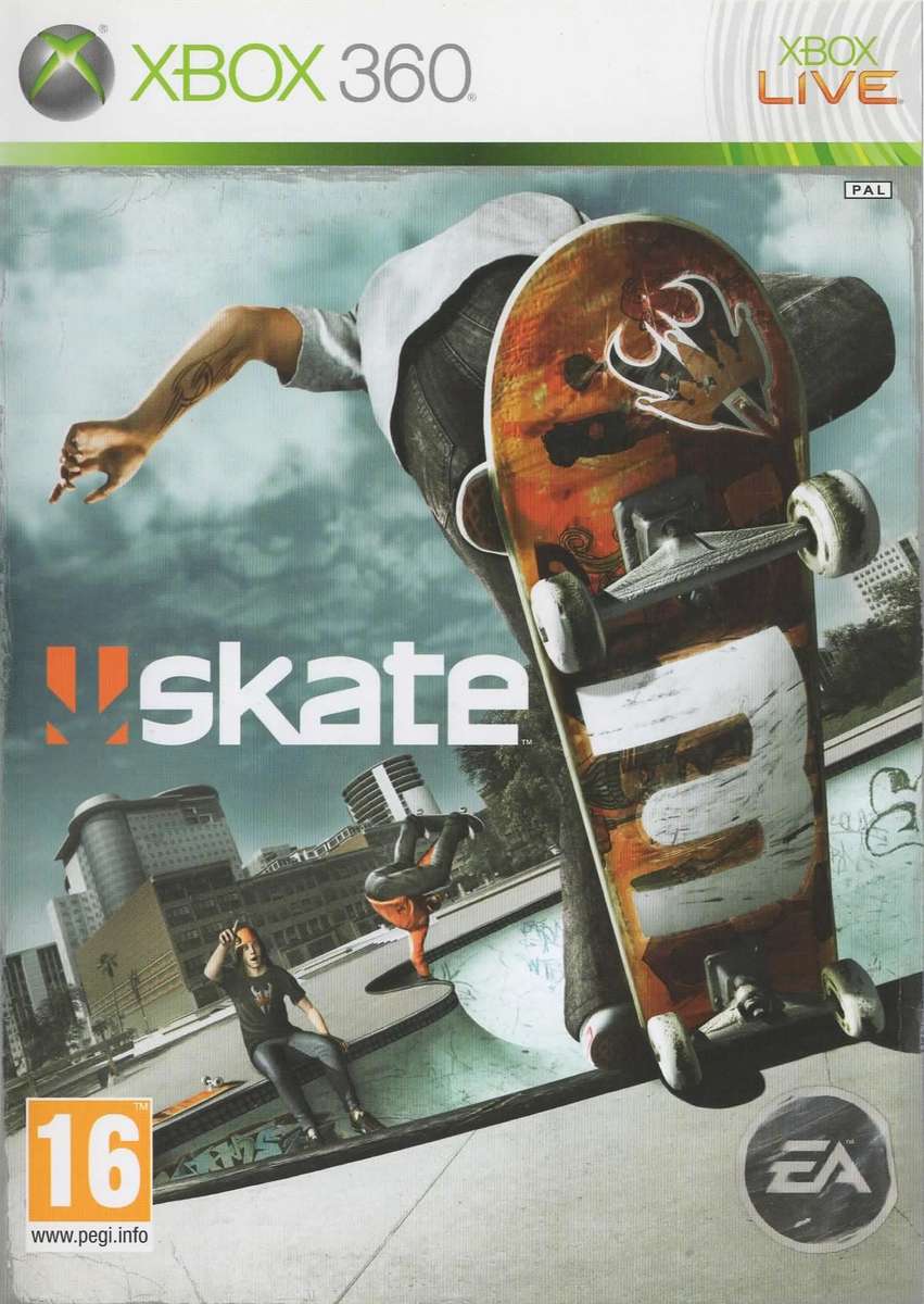 Xbox 360 Skate 3 Game