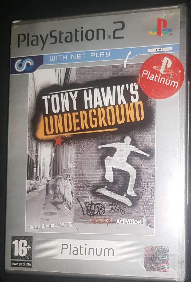 PS2 Tony Hawk's Underground Platinum (PS2)