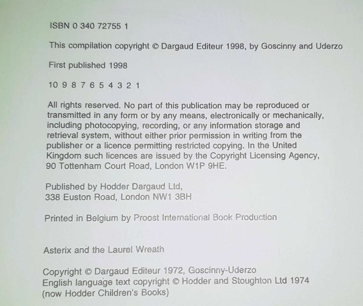 Asterix & Friends: 5 Adventures in One Book" by Goscinny and Uderzo