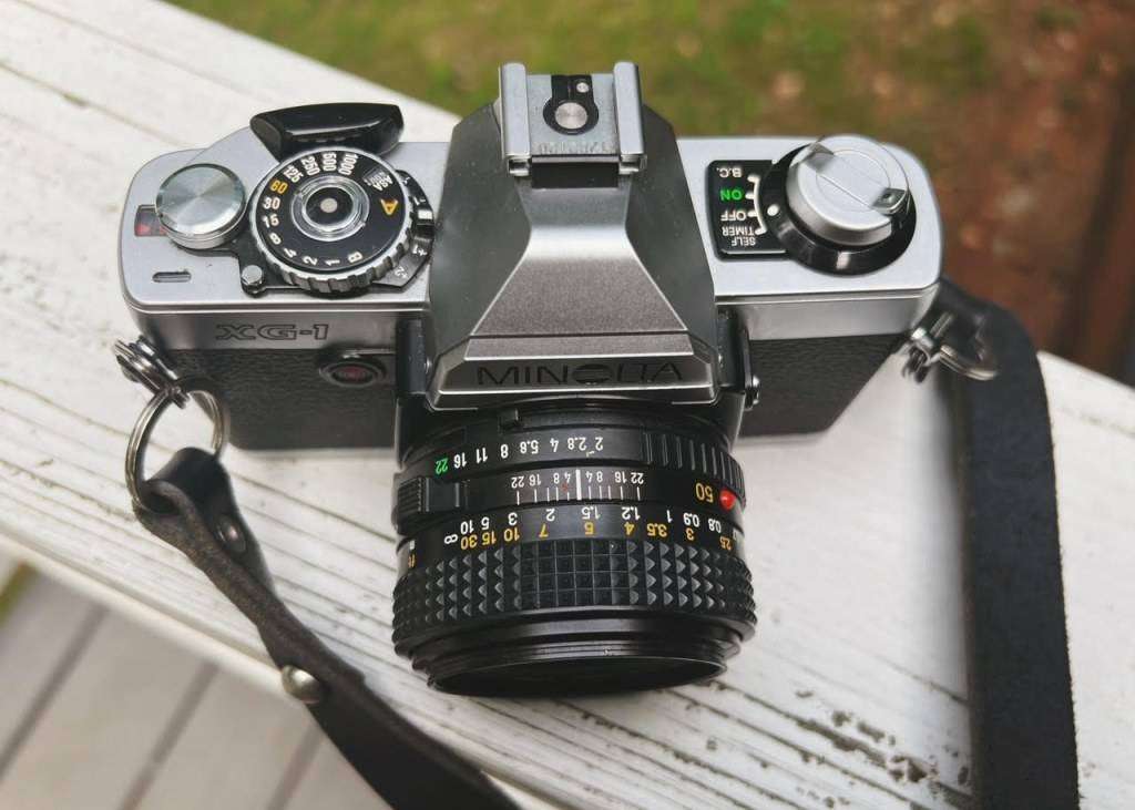 Minolta XG-1 35mm Film SLR Camera