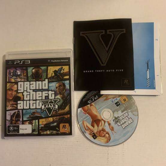 Grand Theft Auto V PS3 (GTA)