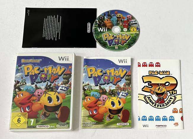 Wii Pac Man Party Wii Poster