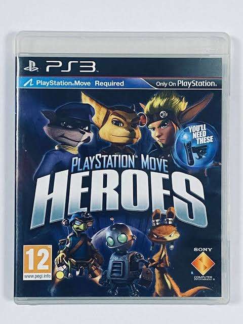PLAYSTATION MOVE HEROES PS3 NEW