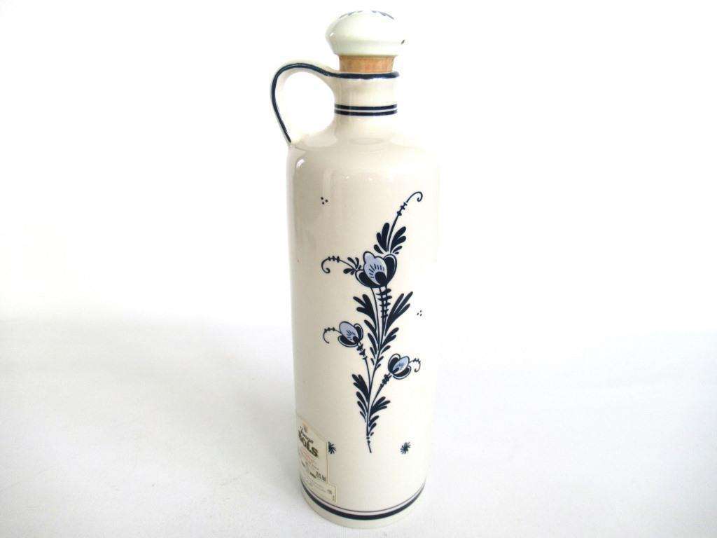 Delft Blue Delft Stoppered Bottle Vintage