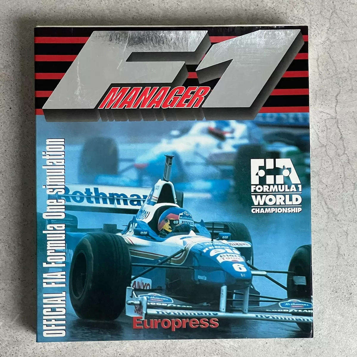 F1 MANAGER PC CD Rare