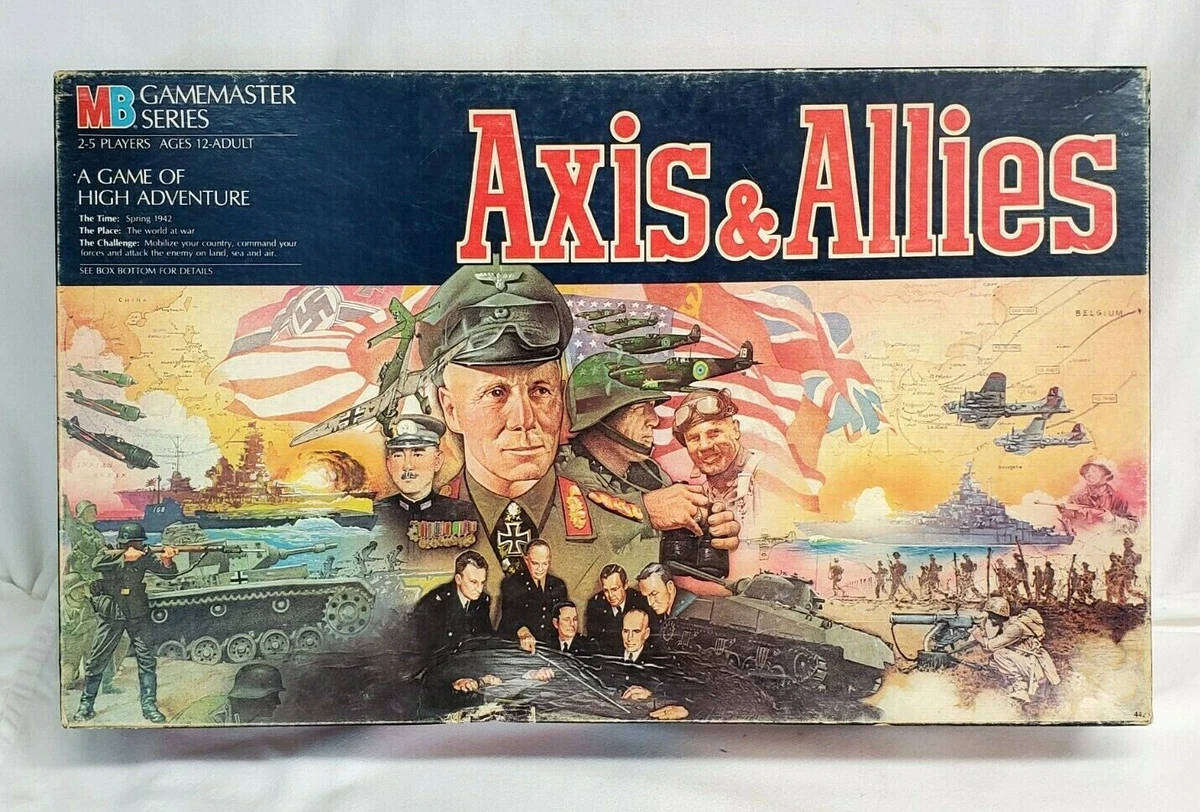 AXIS & ALLIES 1942 WWII War Strategy Board Game