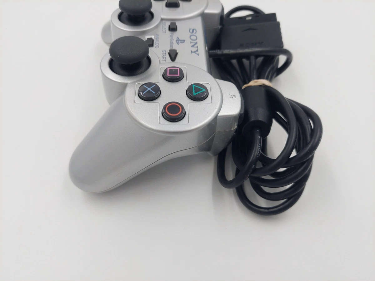 Sony Controller Dualshock 2 Ps2 Controller Satin Silver Wired