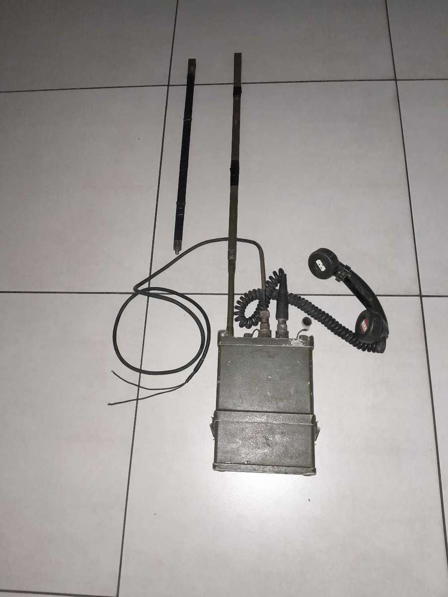 SADF A53 Radio with handset, power cord, & 2 X Antennas