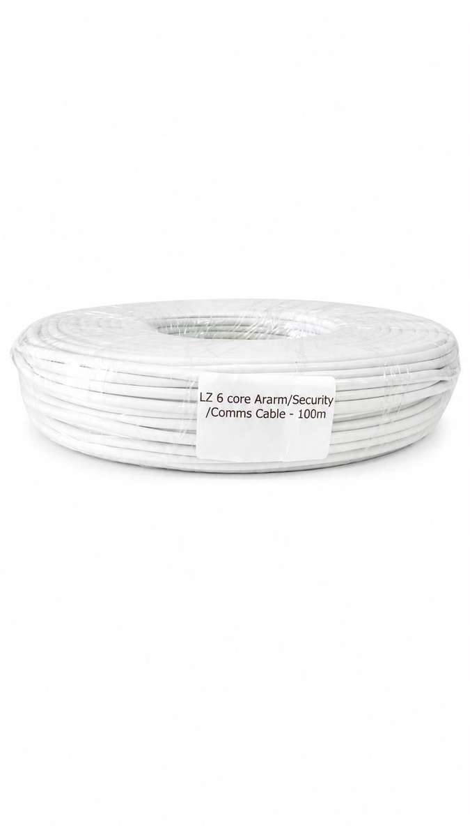 LZ 6 Core Alarm/Security/Comms Cable - 100m