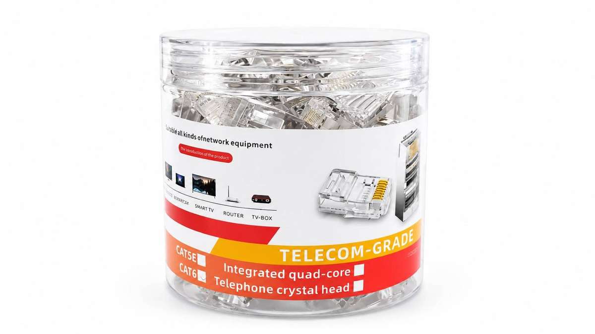 Cat6 shielded 100pcs pack