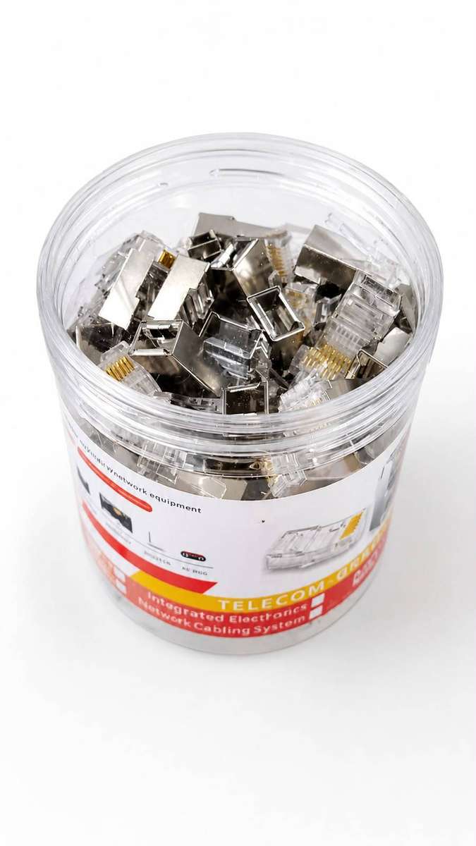 Cat6 shielded 100pcs pack