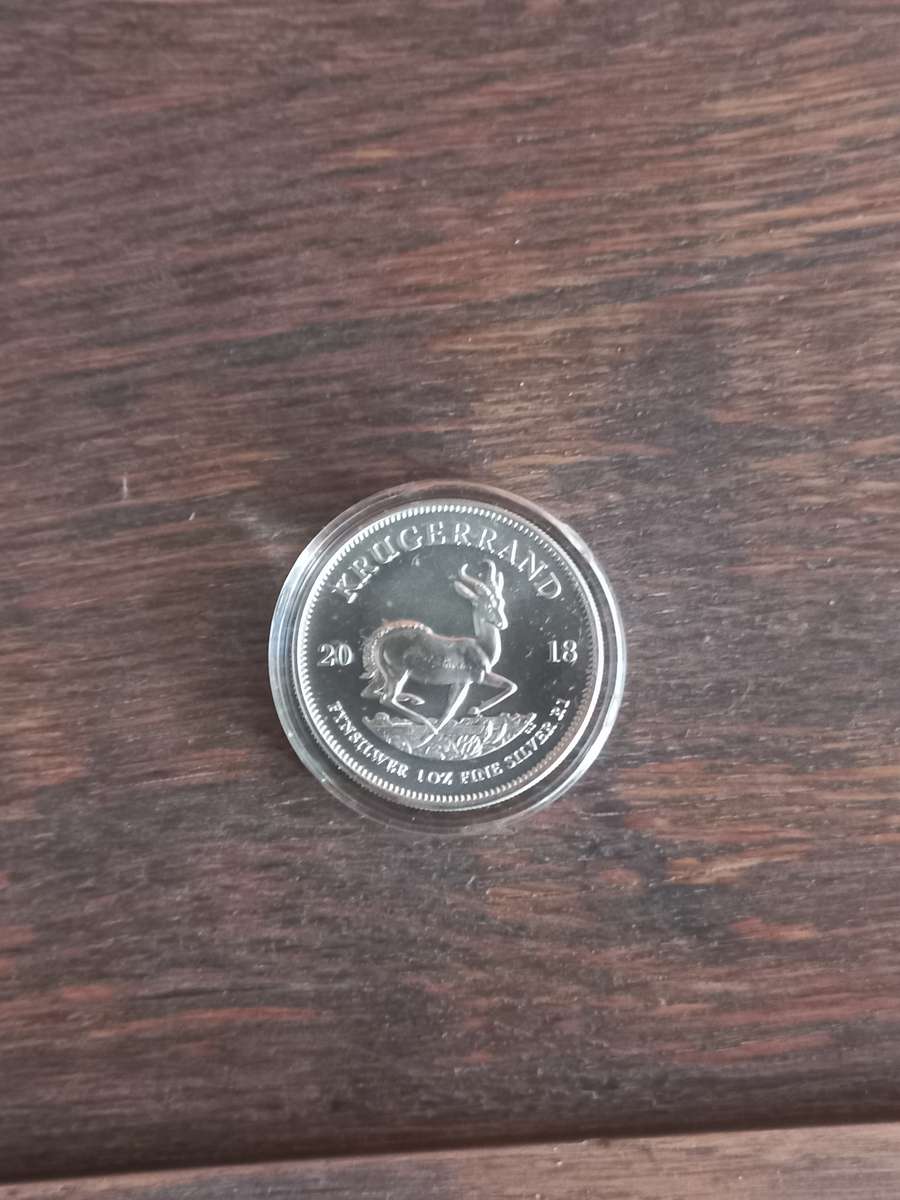 2018 1oz krugerrand Silver
