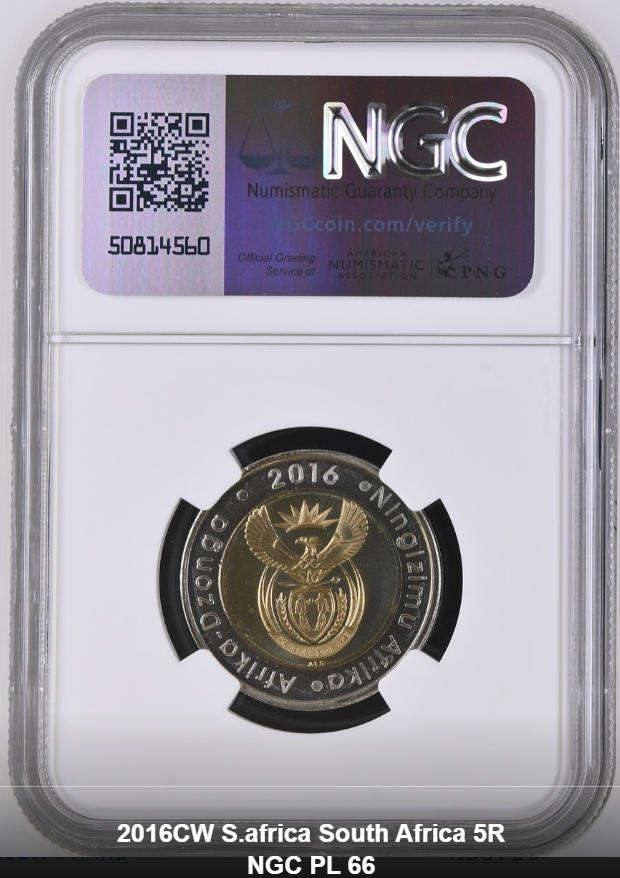 2016 Oom Paul CW R5 PL66 NGC ONLY 392 minted