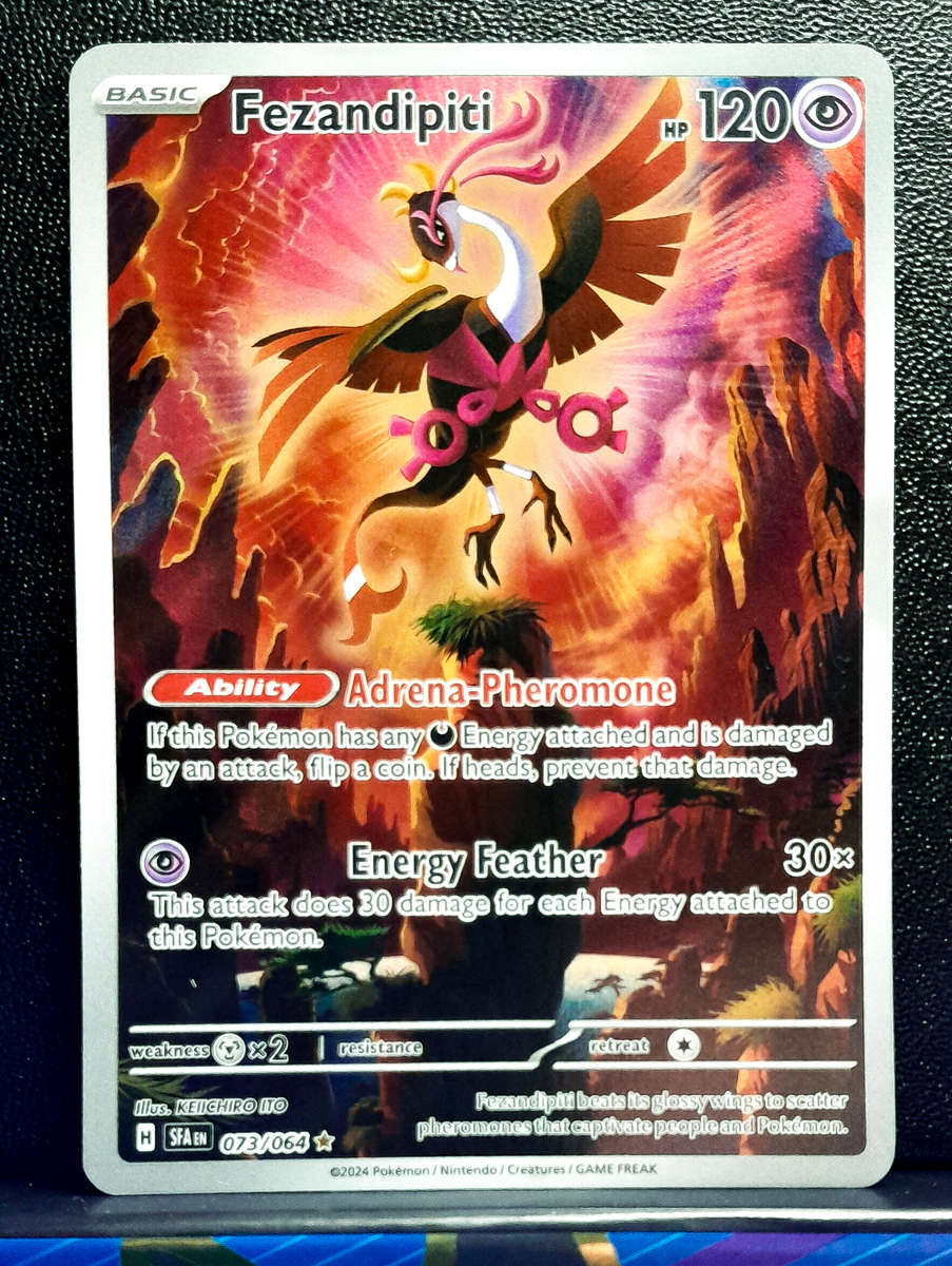 Pokemon Card - Fezandipiti 073/064 - Secret Illustraition Rare - Shrouded Fable NM