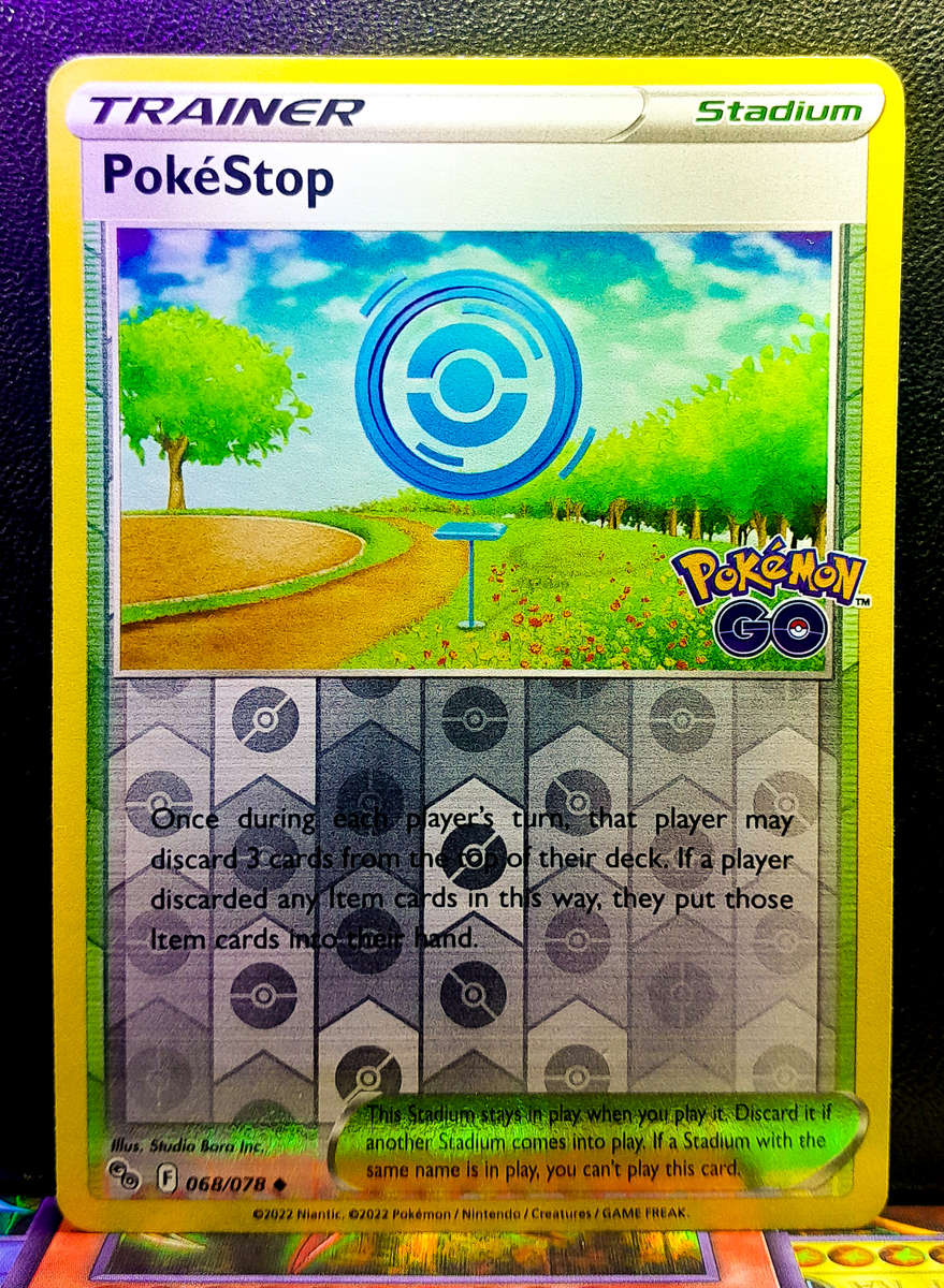 Pokemon Card - Pokestop 068/078 - Reverse Holofoil - Pokemon Go