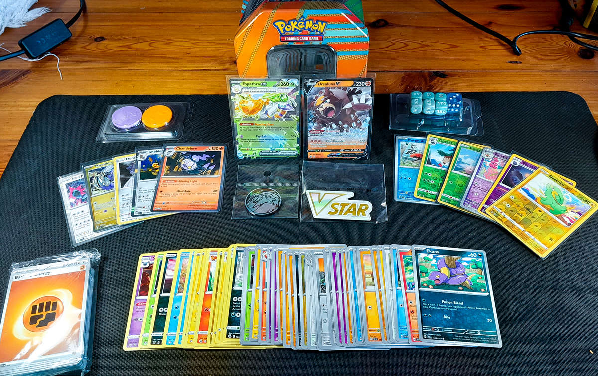 Pokemon Cards - Rotom Tin Bundle