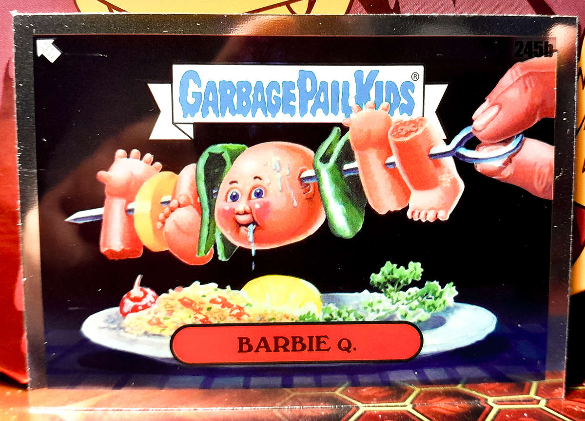 Garbage Pail Kids -  Barbie Q 245b - Topps Chrome Series 6 - NM