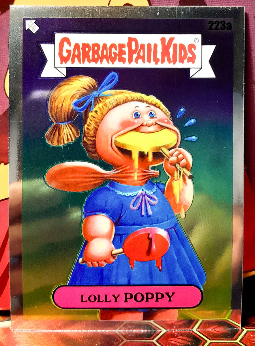 Garbage Pail Kids -  Lolly Poppy 223a - Topps Chrome Series 6 - NM