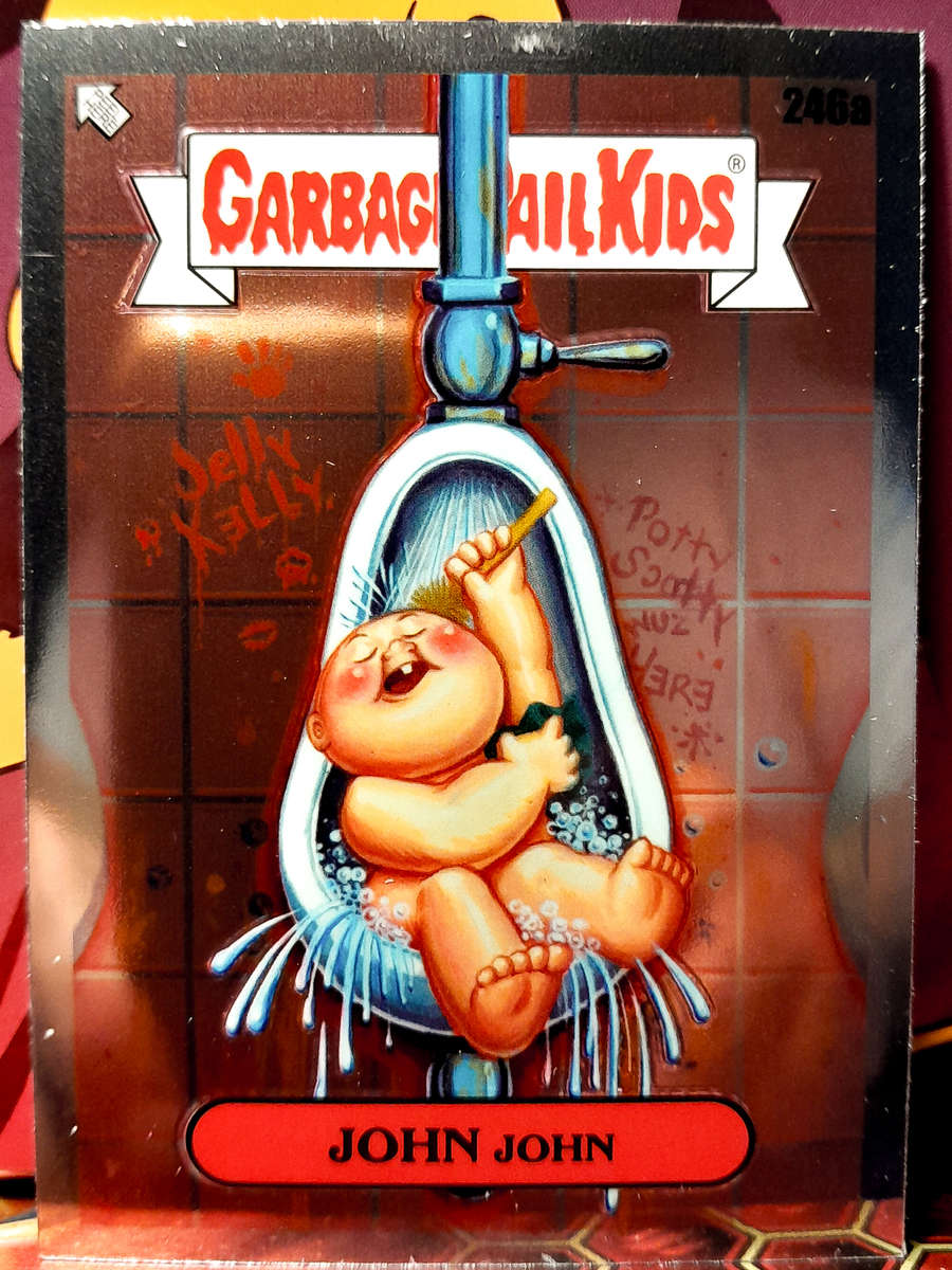 Garbage Pail Kids -  John John 246a - Topps Chrome Series 6 - NM