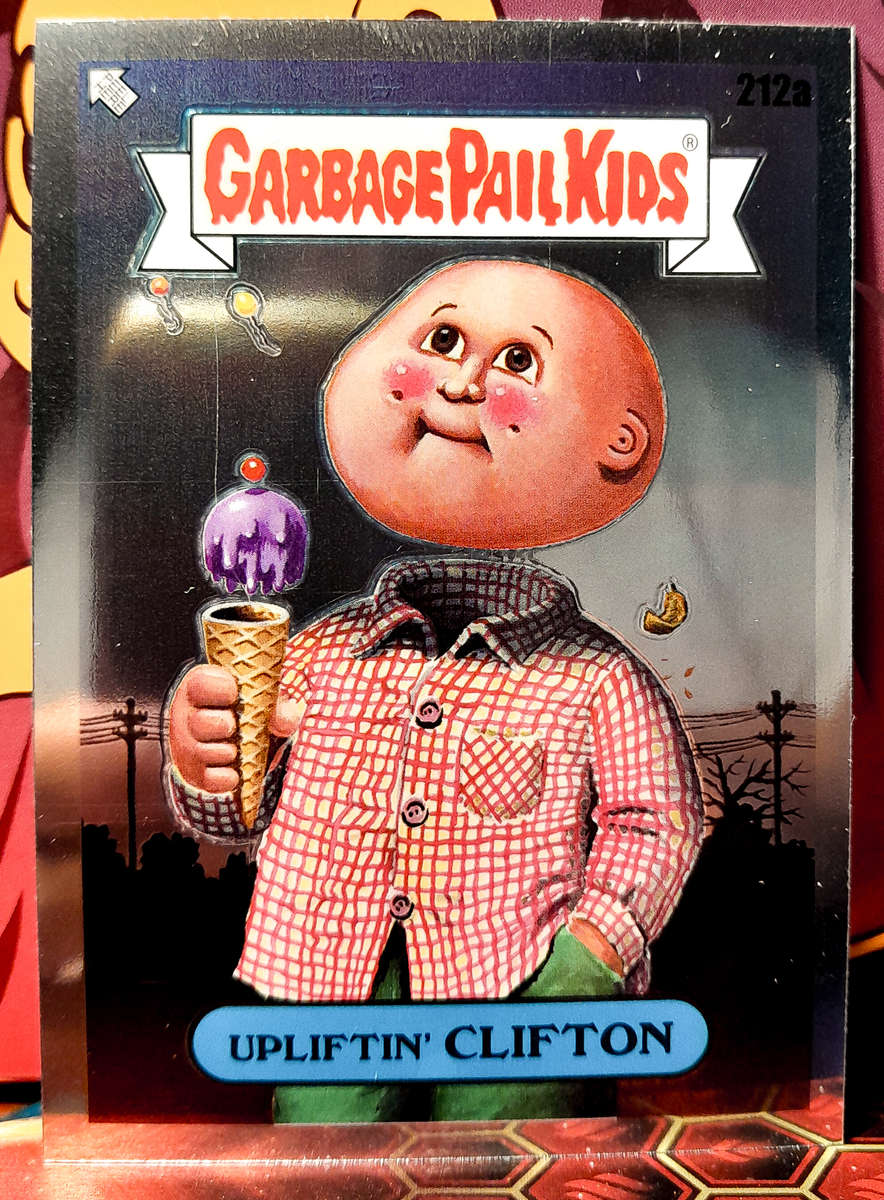 Garbage Pail Kids -  Upliftin Clifton 212a - Topps Chrome Series 6 - NM