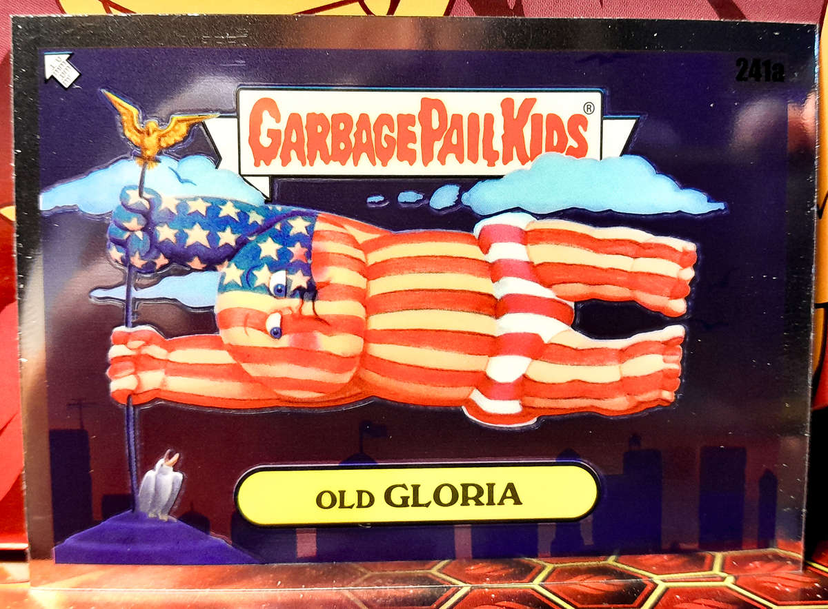 Garbage Pail Kids -  Old Gloria 241a - Topps Chrome Series 6 - NM