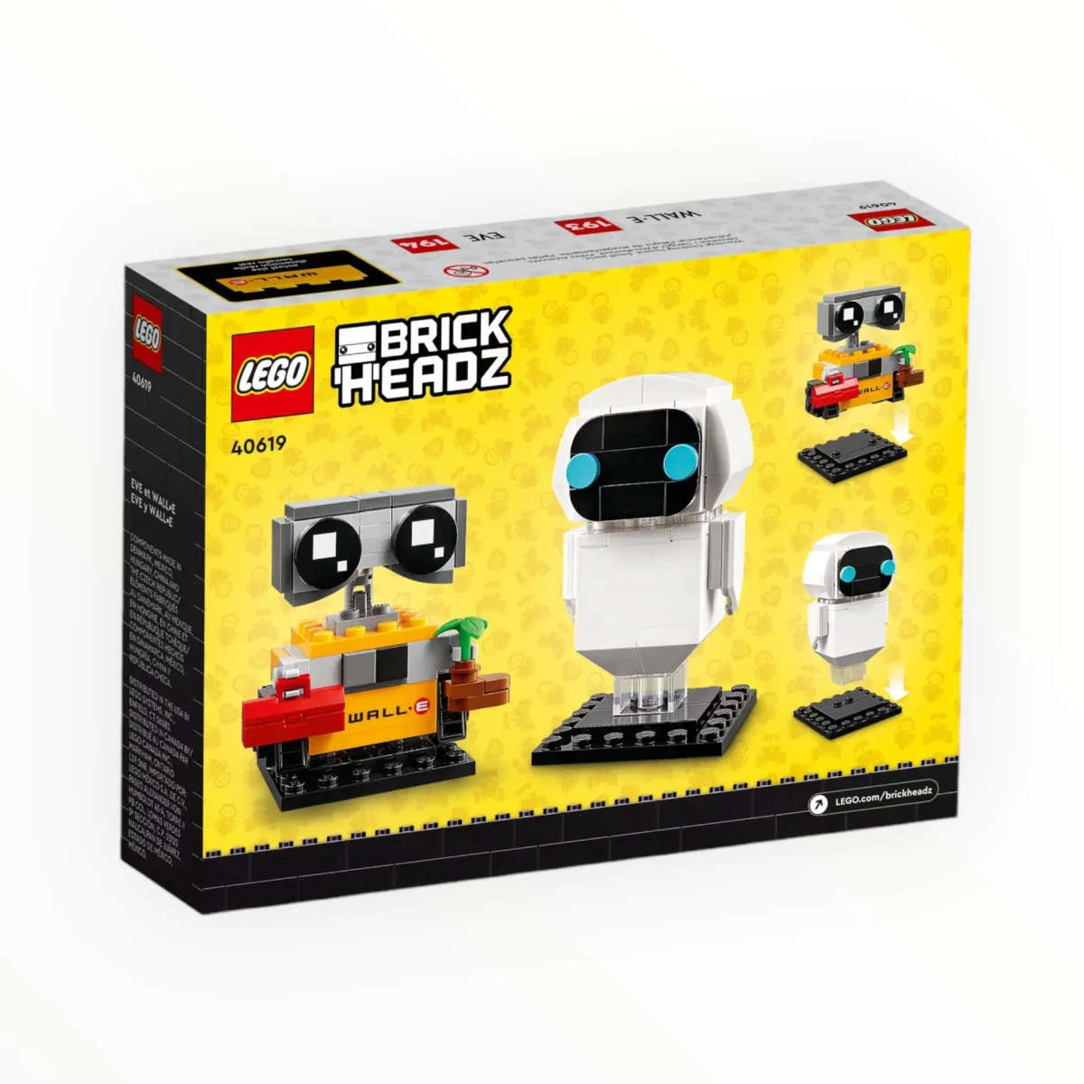 Lego Brickheadz 40619 - Wall-E & Eva