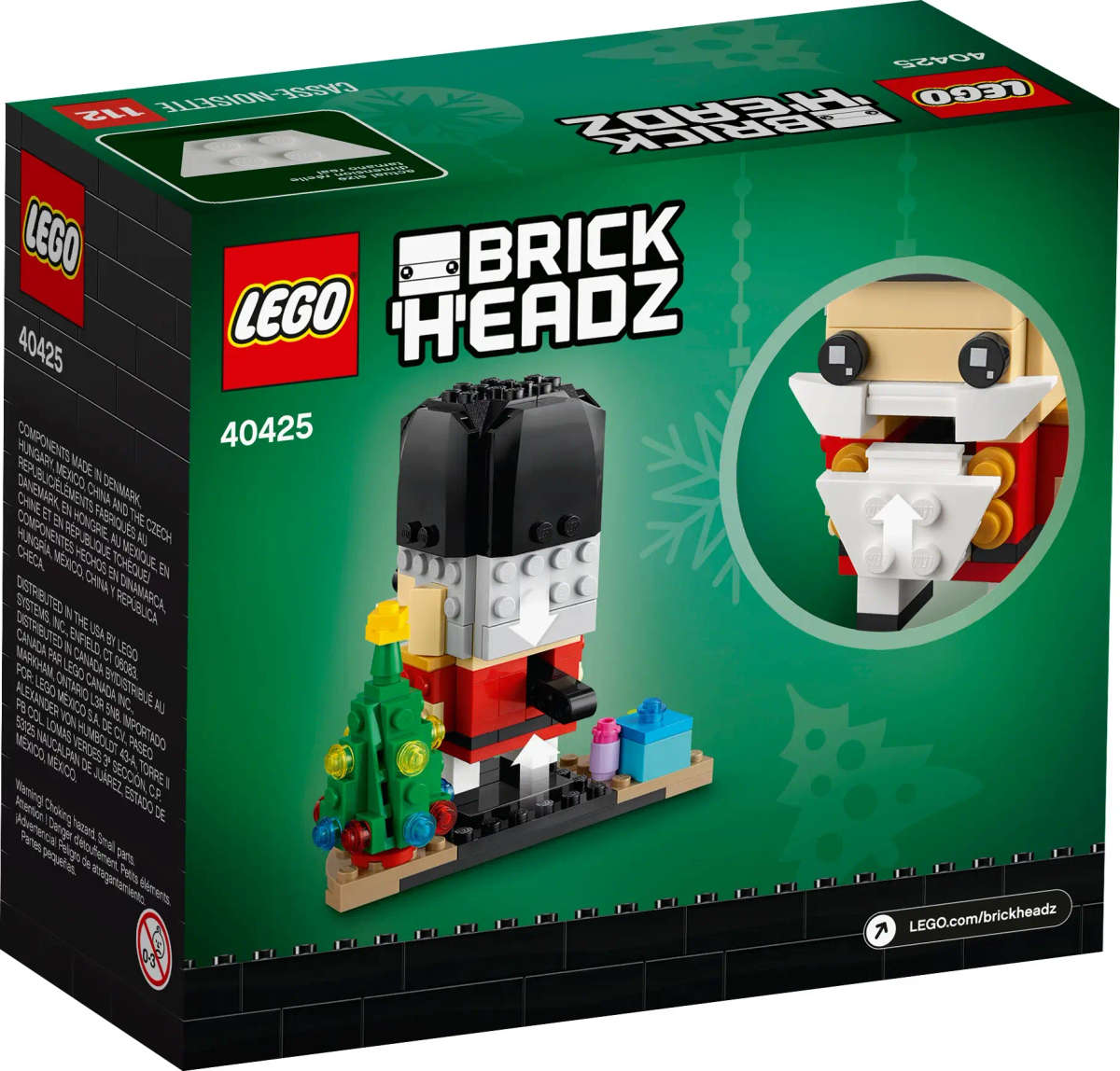 Lego Brickheadz 40425 - Nutcracker (Retired Set)
