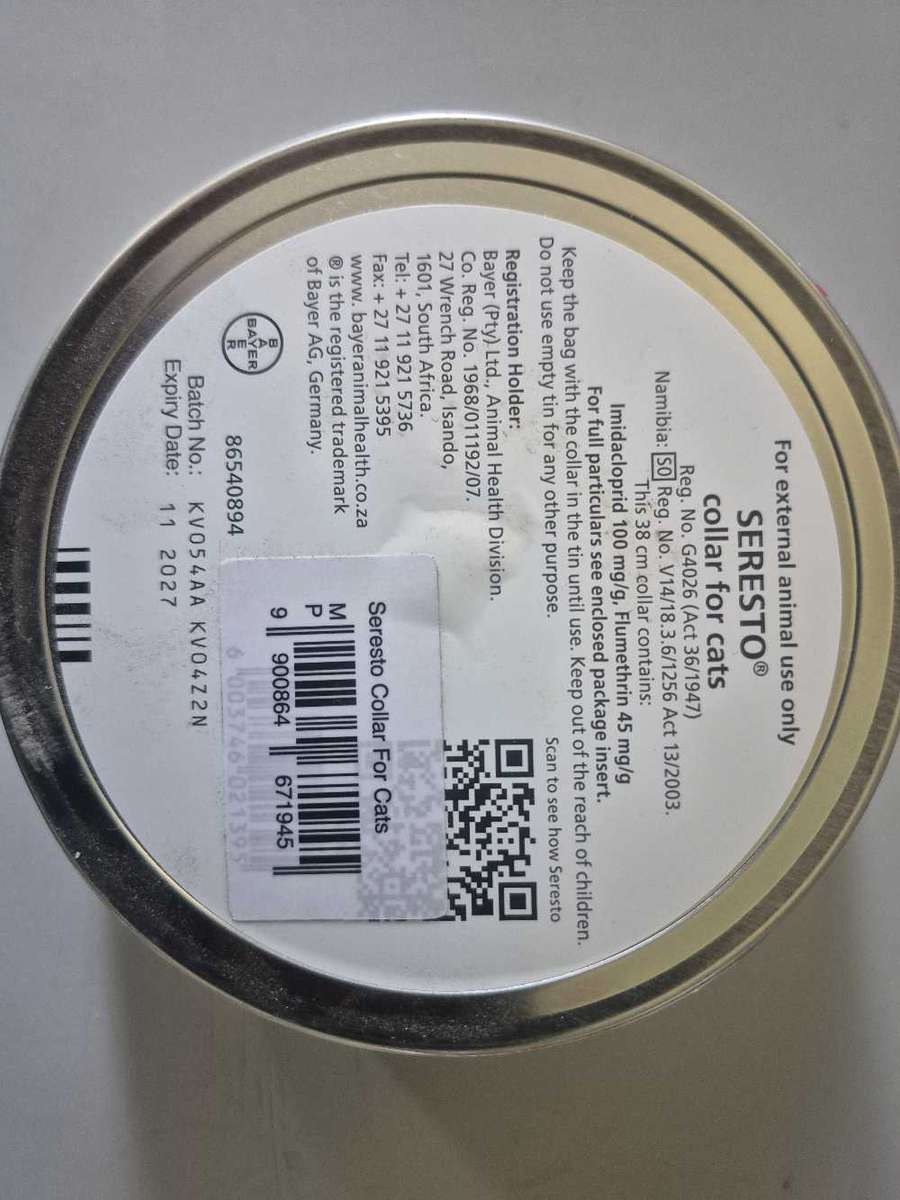 Seresto cat flea collars