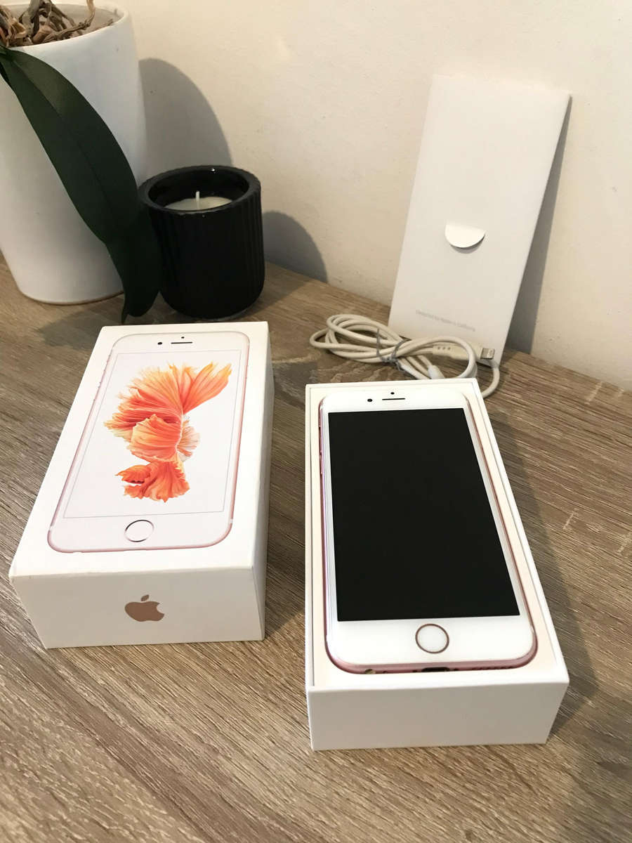iPhone 6S 32GB Rose Gold (Has screen bleeding)