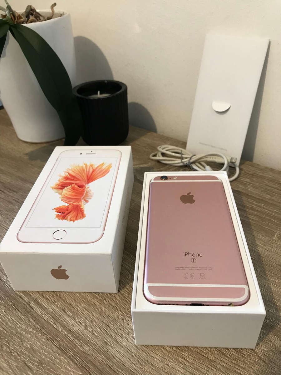 iPhone 6S 32GB Rose Gold (Has screen bleeding)