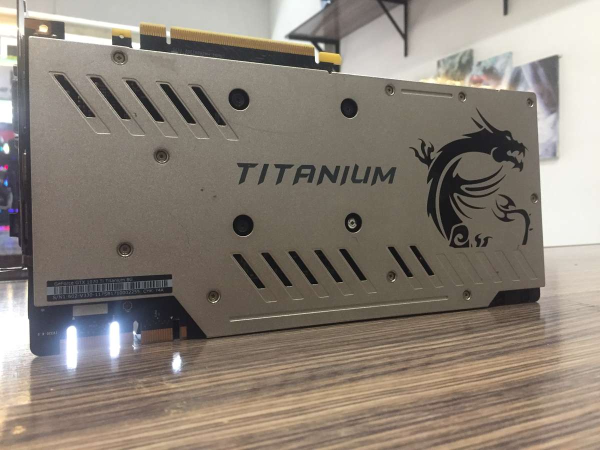 MSI Geforce GTX 1070 Ti Titanium
