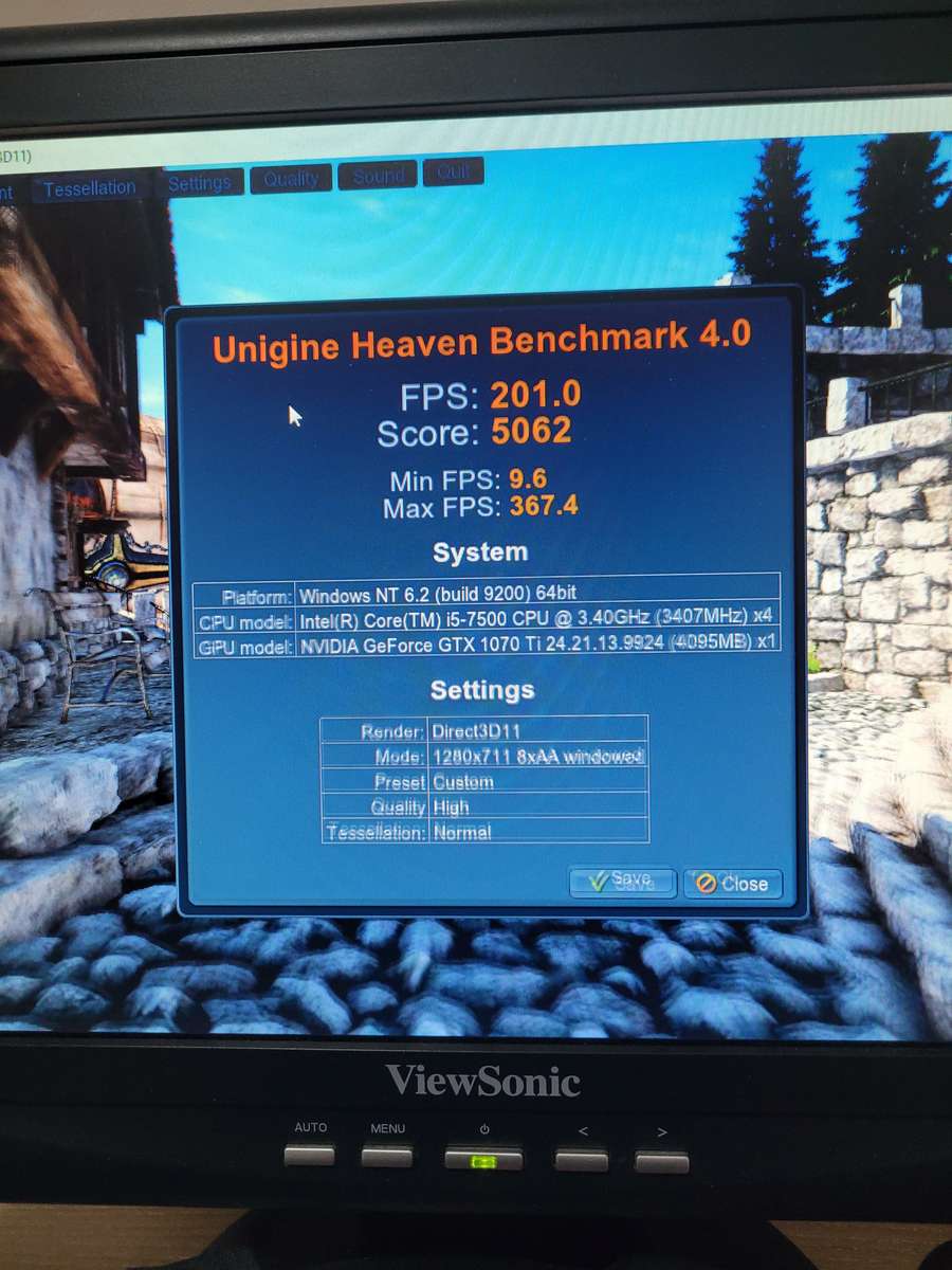 MSI Geforce GTX 1070 Ti Titanium