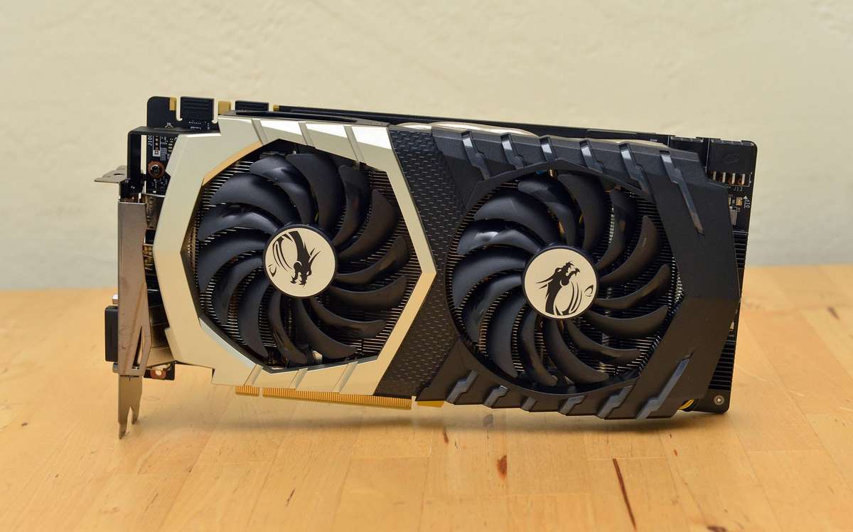 MSI Geforce GTX 1070 Ti Titanium