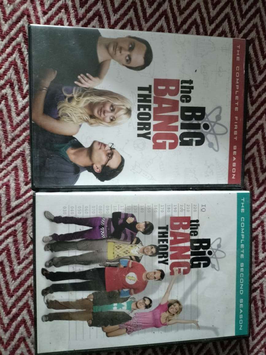 The Big Bang Theory Season 1 & 2 DVDs