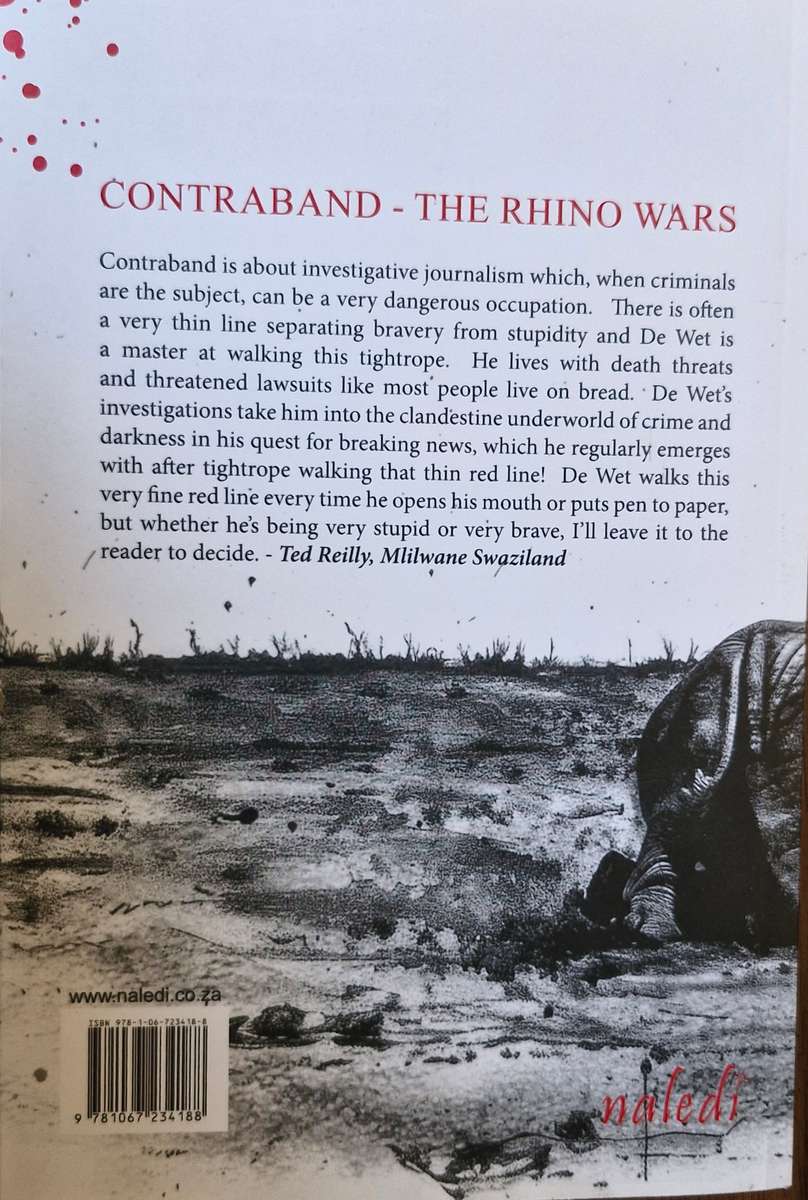 Contraband - the rhino wars by De Wet Potgieter