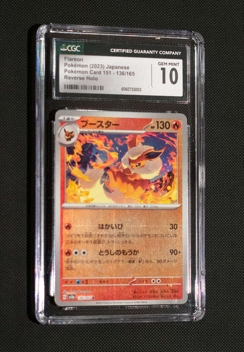 Lot of graded pokemon cards
